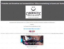 Tablet Screenshot of cyberneticproducts.de
